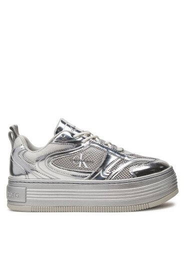 Calvin Klein Jeans Сникърси Bold Platf Low Mix Ml Mr YW0YW01510 Сребрист - Mera.bg