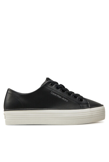 Calvin Klein Jeans Гуменки Bold Vulc Flatf Low Lth In YW0YW01633 Черен - Mera.bg