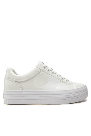 Calvin Klein Jeans Сникърси Bold Vulc Flatf Low Lth Nbs Mr YW0YW01408 Бял - Mera.bg