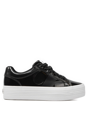 Calvin Klein Jeans Сникърси Bold Vulc Flatf Low Lth Nbs Mr YW0YW01408 Черен - Mera.bg