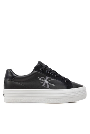 Calvin Klein Jeans Сникърси Bold Vulc Flatf Low Mix Ml Mtr YW0YW01492 Черен - Mera.bg