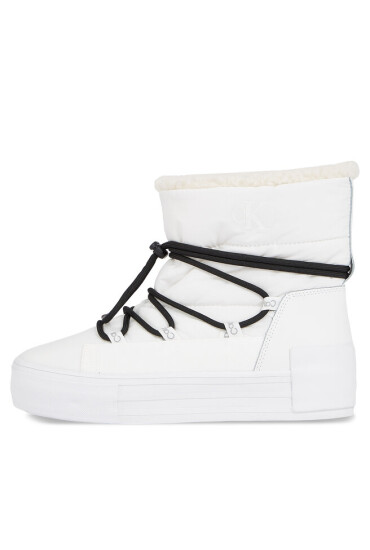 Calvin Klein Jeans Апрески Bold Vulc Flatf Snow Boot Wn YW0YW01181 Бял - Mera.bg