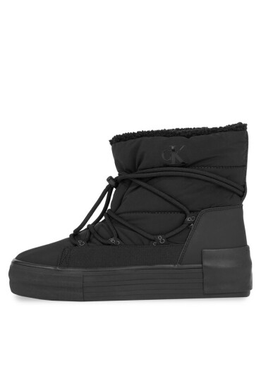 Calvin Klein Jeans Апрески Bold Vulc Flatf Snow Boot Wn YW0YW01181 Черен - Mera.bg