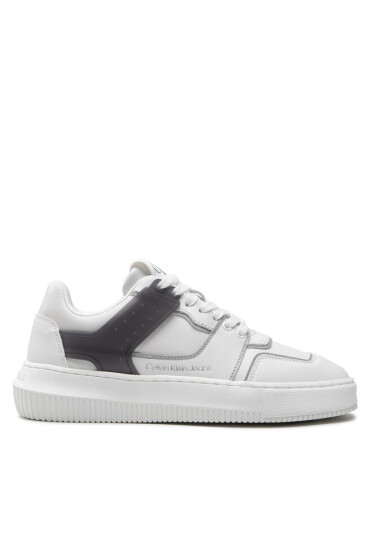 Calvin Klein Jeans Сникърси Chunky Cupsole Laceup Low Tpu M YW0YW00812 Бял - Mera.bg