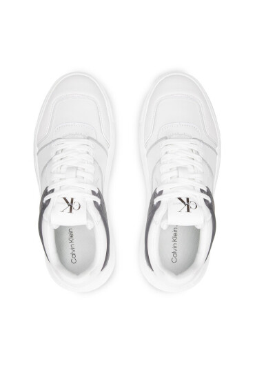 Calvin Klein Jeans Сникърси Chunky Cupsole Laceup Low Tpu M YW0YW00812 Бял - Mera.bg