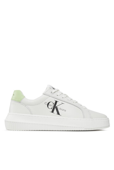 Calvin Klein Jeans Сникърси Chunky Cupsole Laceup Mon Lth Wn YW0YW00823 Черен - Mera.bg