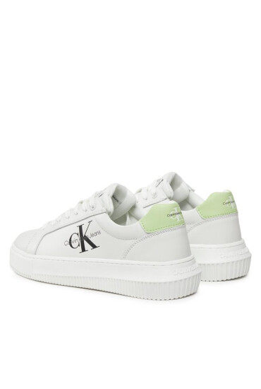 Calvin Klein Jeans Сникърси Chunky Cupsole Laceup Mon Lth Wn YW0YW00823 Черен - Mera.bg