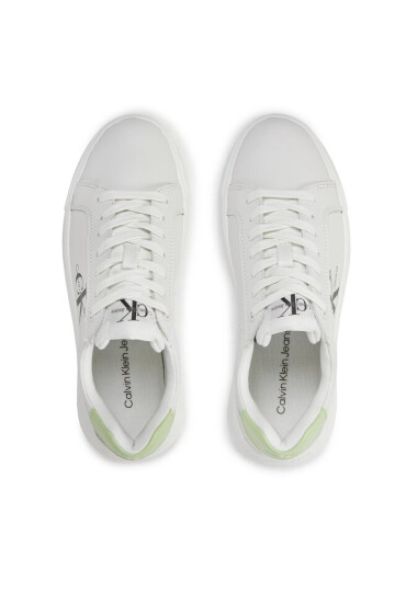 Calvin Klein Jeans Сникърси Chunky Cupsole Laceup Mon Lth Wn YW0YW00823 Черен - Mera.bg