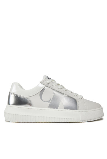 Calvin Klein Jeans Сникърси Chunky Cupsole Low Lth Nbs Mr YW0YW01411 Бял - Mera.bg
