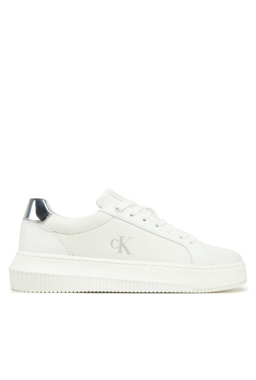Calvin Klein Jeans Сникърси Chunky Cupsole Low Mg YW0YW01769 Бял - Mera.bg