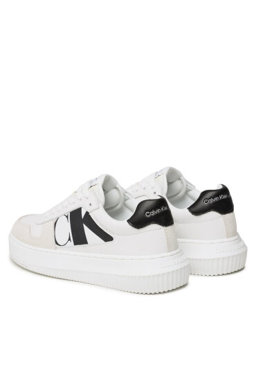 Calvin Klein Jeans Сникърси Chunky Cupsole Low Mod Vint YW0YW01046 Бял - Mera.bg