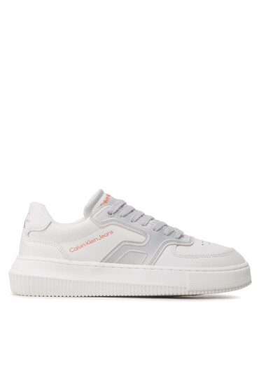 Calvin Klein Jeans Сникърси Chunky Cupsole Satin Wn YW0YW00923 Бял - Mera.bg