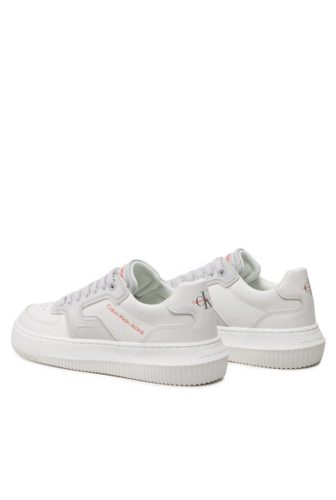 Calvin Klein Jeans Сникърси Chunky Cupsole Satin Wn YW0YW00923 Бял - Mera.bg