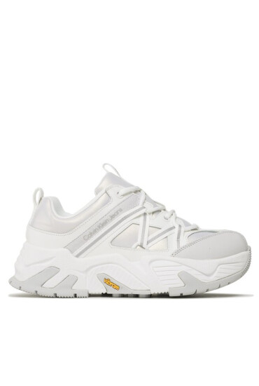Calvin Klein Jeans Сникърси Chunky Run Vibram Lace Refl Wn YW0YW01062 Бял - Mera.bg