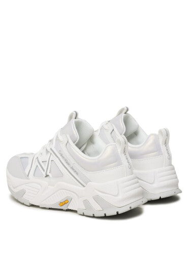 Calvin Klein Jeans Сникърси Chunky Run Vibram Lace Refl Wn YW0YW01062 Бял - Mera.bg