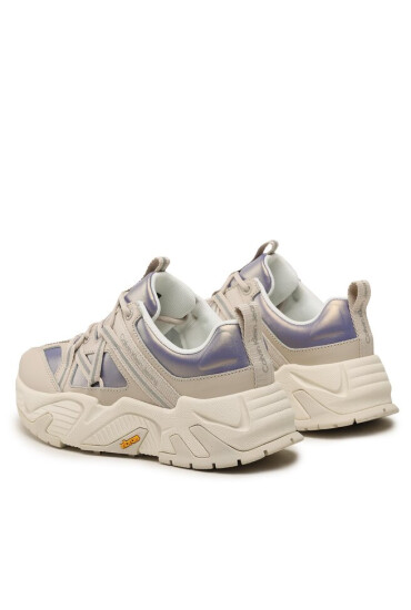 Calvin Klein Jeans Сникърси Chunky Run Vibram Lace Refl Wn YW0YW01062 Бежов - Mera.bg