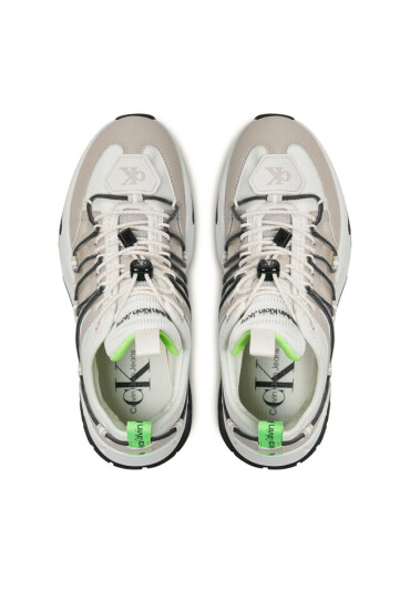 Calvin Klein Jeans Сникърси Chunky Runner Vibram Alt Cl Wn YW0YW01213 Бежов - Mera.bg
