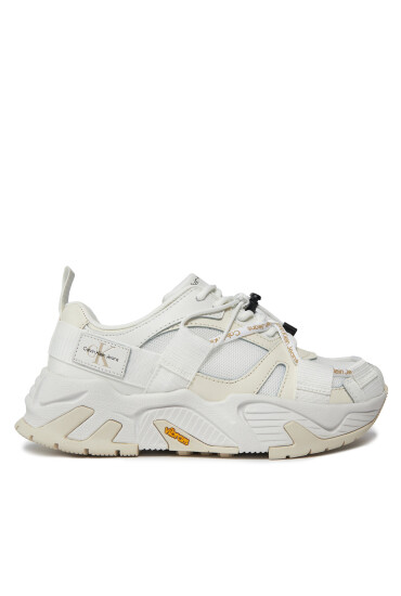 Calvin Klein Jeans Сникърси Chunky Runner Vibram Mix Ml Fad YW0YW01311 Бял - Mera.bg