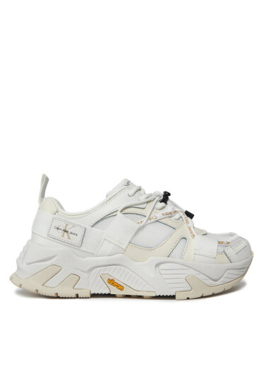 Calvin Klein Jeans Сникърси Chunky Runner Vibram Mix Ml Fad YW0YW01311 Бял - Mera.bg