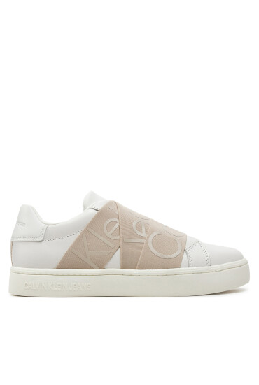 Calvin Klein Jeans Сникърси Classic Cupsole Elas Web YW0YW01391 Бял - Mera.bg