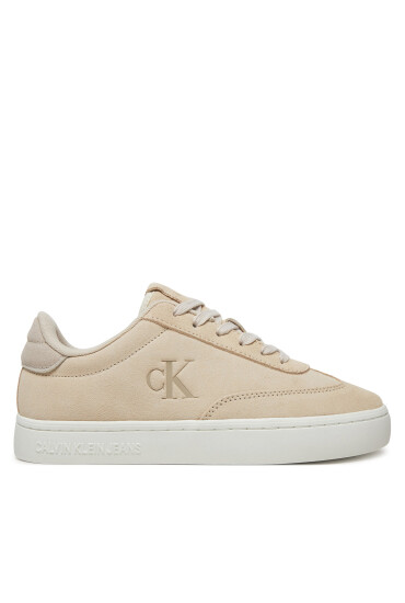 Calvin Klein Jeans Сникърси Classic Cupsole Laceup Wt Wm YW0YW01833 Екрю - Mera.bg