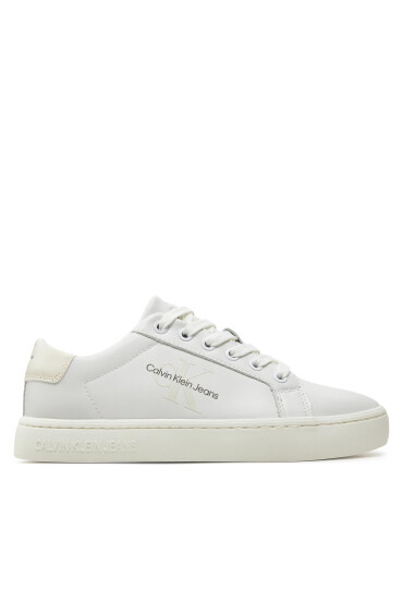 Calvin Klein Jeans Сникърси Classic Cupsole Laceup YW0YW01269 Бял - Mera.bg