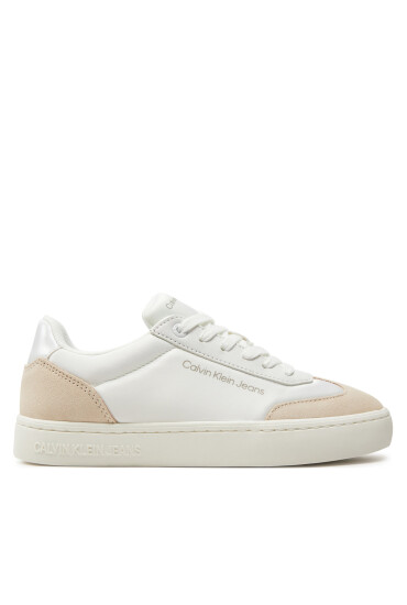 Calvin Klein Jeans Сникърси Classic Cupsole Low Mix Indc YW0YW01389 Бял - Mera.bg