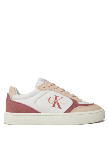 Calvin Klein Jeans Сникърси Classic Cupsole Low Mix Ml Btw YW0YW01390 Бял - Mera.bg
