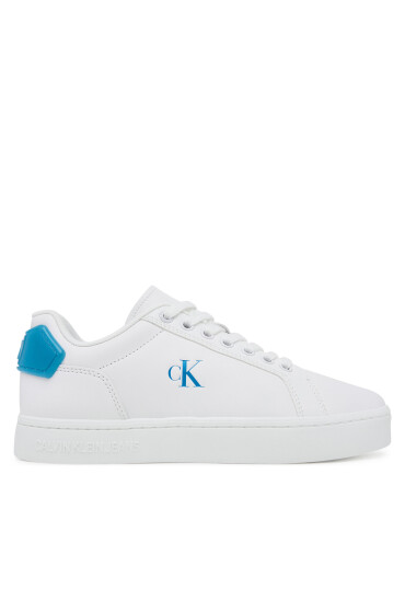 Calvin Klein Jeans Сникърси Classic Cupsole Ru Patch Lth Wn YW0YW01845 Бял - Mera.bg