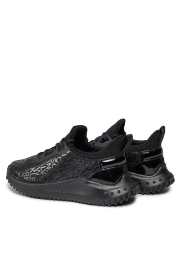 Calvin Klein Jeans Сникърси Eva Run Slipon Lace Lum Aop Wn YW0YW01441 Черен - Mera.bg