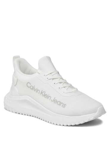 Calvin Klein Jeans Сникърси Eva Run Slipon Lace Mix Lum Wn YW0YW01303 Бял - Mera.bg