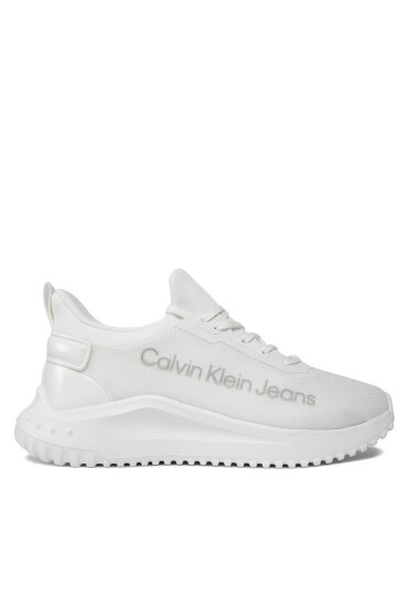 Calvin Klein Jeans Сникърси Eva Run Slipon Lace Mix Lum Wn YW0YW01303 Бял - Mera.bg