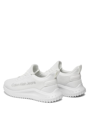 Calvin Klein Jeans Сникърси Eva Run Slipon Lace Mix Lum Wn YW0YW01303 Бял - Mera.bg