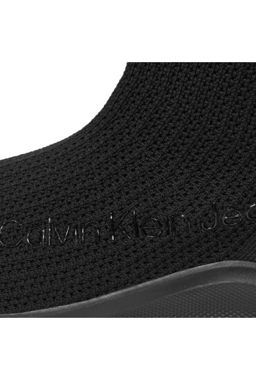 Calvin Klein Jeans Сникърси Eva Runner High Sock In Lum YW0YW01314 Черен - Mera.bg
