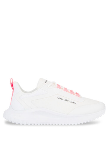 Calvin Klein Jeans Сникърси Eva Runner Laceup Mesh Wn YW0YW01215 Бял - Mera.bg