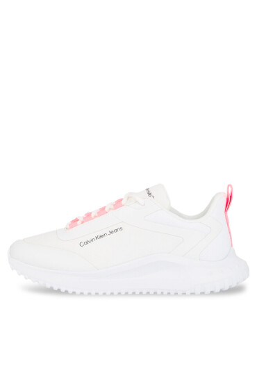 Calvin Klein Jeans Сникърси Eva Runner Laceup Mesh Wn YW0YW01215 Бял - Mera.bg
