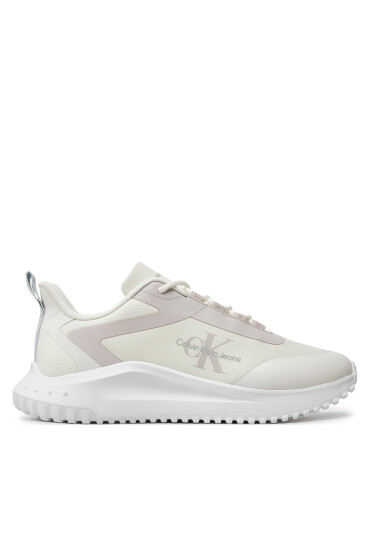 Calvin Klein Jeans Сникърси Eva Runner Low Lace Mix Ml Wn YW0YW01442 Бял - Mera.bg