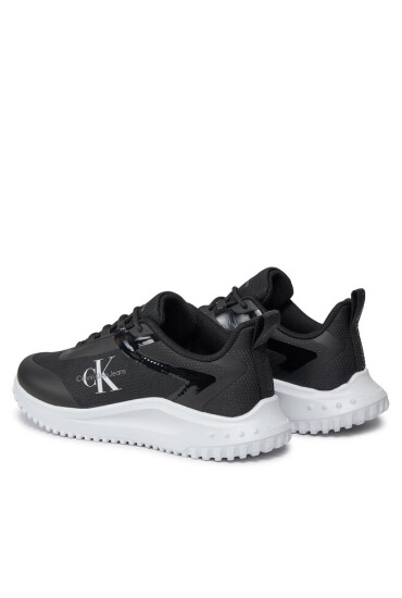 Calvin Klein Jeans Сникърси Eva Runner Low Lace Mix Ml Wn YW0YW01442 Черен - Mera.bg