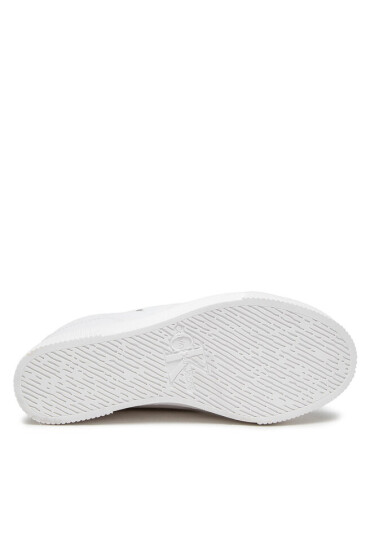 Calvin Klein Jeans Сникърси Hidden Wedge Cupsole Laceup YW0YW00771 Бял - Mera.bg