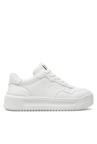 Calvin Klein Jeans Сникърси Low Cut Lace-Up Sneaker V3A9-80980-1355 M Бял - Mera.bg