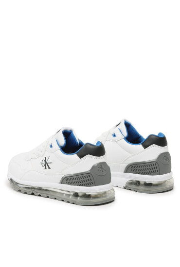 Calvin Klein Jeans Сникърси Low Cut Lace-Up Sneaker V3B9-80388-0289 M White/Black X002 - Mera.bg