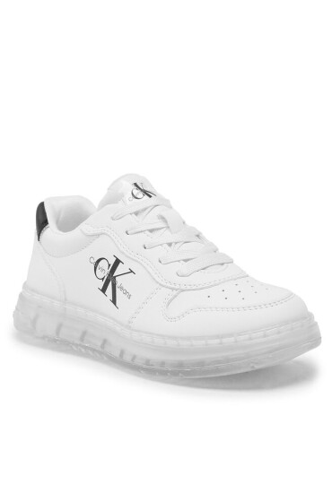 Calvin Klein Jeans Сникърси Low Cut Lace Up Sneaker V3X9-80554-1355100- M White 100- - Mera.bg