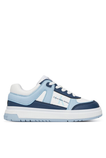 Calvin Klein Jeans Сникърси Low Cut Lace-Up Sneaker V3X9-82091-1355 M Син - Mera.bg
