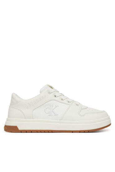 Calvin Klein Jeans Сникърси Low Cut Lace-Up Sneaker V3X9-82093-1697 Бял - Mera.bg