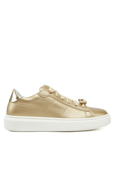 Calvin Klein Jeans Сникърси Low Cut Lace-Up Sneaker V4A9-83046-1322 S Златист - Mera.bg