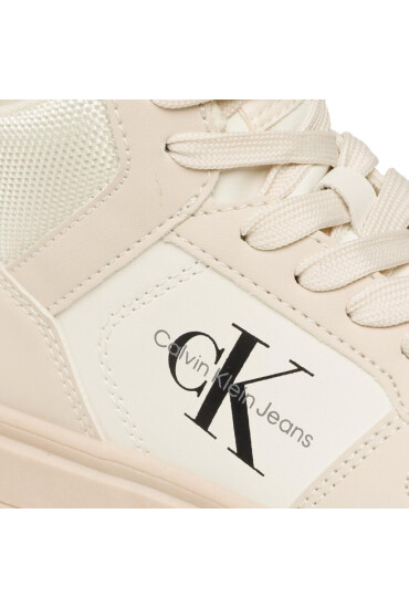Calvin Klein Jeans Сникърси Low Cut Lace-Up V3X9-80555-1355 M Beige 500 - Mera.bg