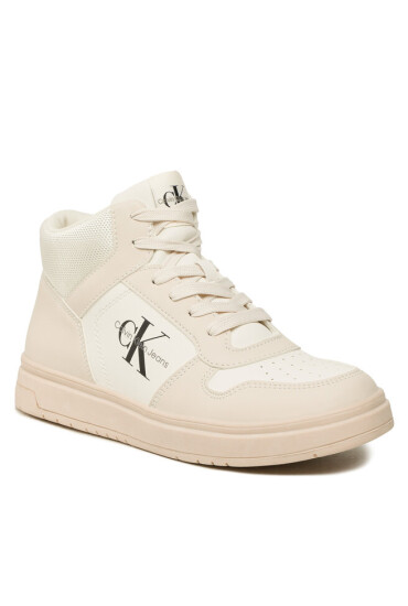 Calvin Klein Jeans Сникърси Low Cut Lace-Up V3X9-80555-1355 S Beige 500 - Mera.bg