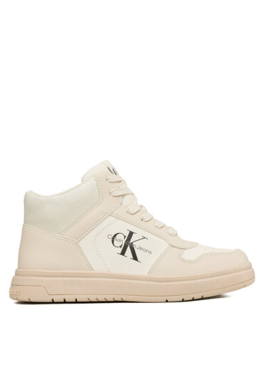 Calvin Klein Jeans Сникърси Low Cut Lace-Up V3X9-80555-1355 S Beige 500 - Mera.bg