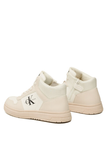 Calvin Klein Jeans Сникърси Low Cut Lace-Up V3X9-80555-1355 S Beige 500 - Mera.bg