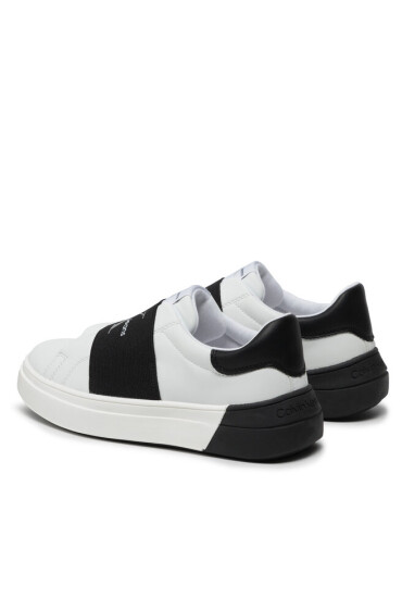 Calvin Klein Jeans Сникърси Low Cut Sneaker V3X9-80119-1355X S White/Black 002 - Mera.bg